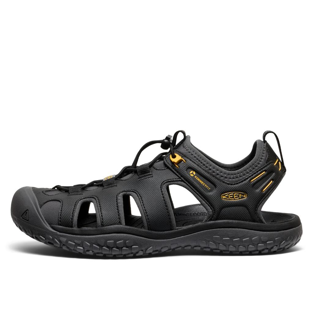 KEEN SOLR SANDAL Solar Sandals for Men 1022246 cm (old model) Black/Gold 29.0