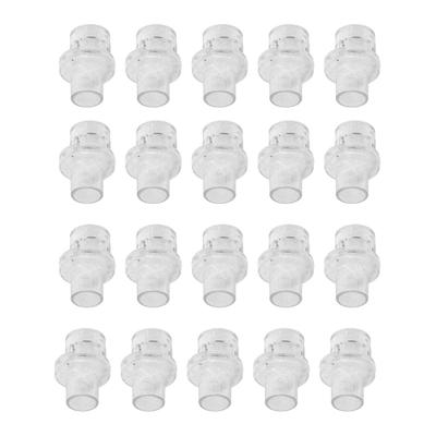 20 stuks Professionele Cardiopulmonale Reanimatie Gelaatsscherm Vervanging Eenzijdige Klep Accessoire