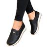 Ladies Fashion Leather Surface Hollow Breathable Flat Comfort Casual Shoes Womens Sandals Size 9
