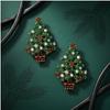 Christmas Tree Brooch - Women's Style - High-end Festive Decoration Alloy Rhinestone Pin