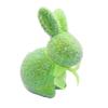 Colorful Rabbit Easter Figurine Simulation Bunny Handmade Easter Bunny Ornament Cute Novelty Cartoon Bunny Figurine Easter Party