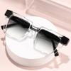 Men's and Women's Fashion Retro Personality New Sunglasses Women's Fashion Large Square Frame Anti-ultraviolet Sunglasses