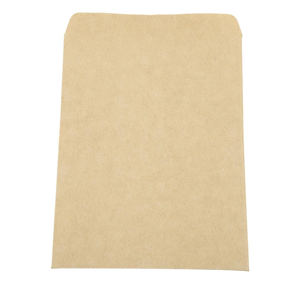100 sztuk Torebki z Papieru Kraft Nasiona Kukurydzy Pszenicy Ryżu Torba do Pakowania Przechowywania Koperta 6*11cm