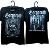 2026 Moda Letnia Modny T-shirt Gotyckie Punk Rockowe Topy GORGORTH Czarny T-shirt Bawełniany Krótkie Rękawy Nadruk Codzienny Luźny Streetwear Vintage Koszulki Unisex