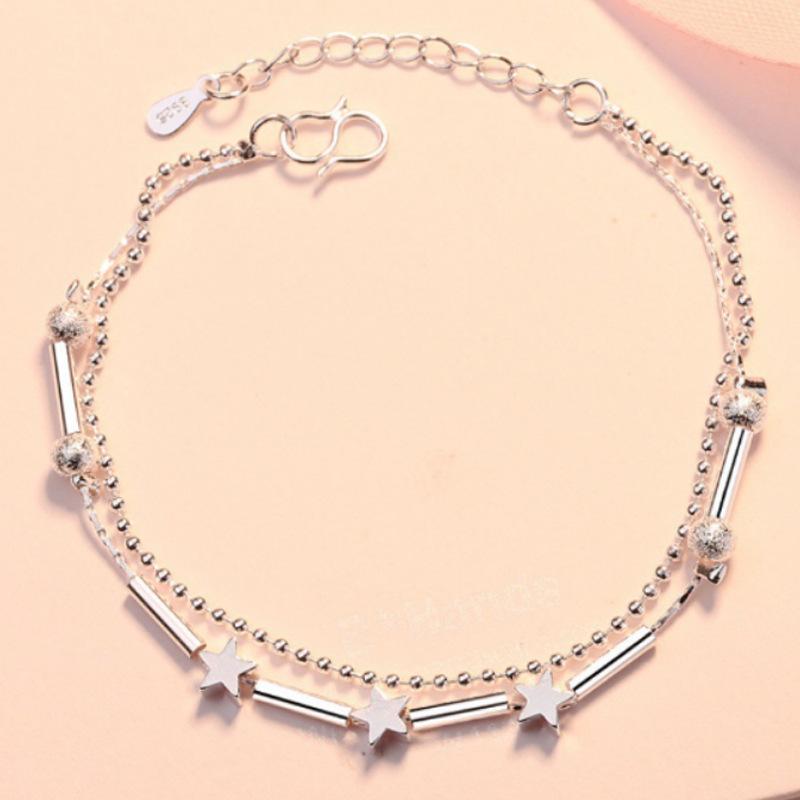 2024 Korean Silver-Plated Bracelet: High-End Autumn Women's Jewelry