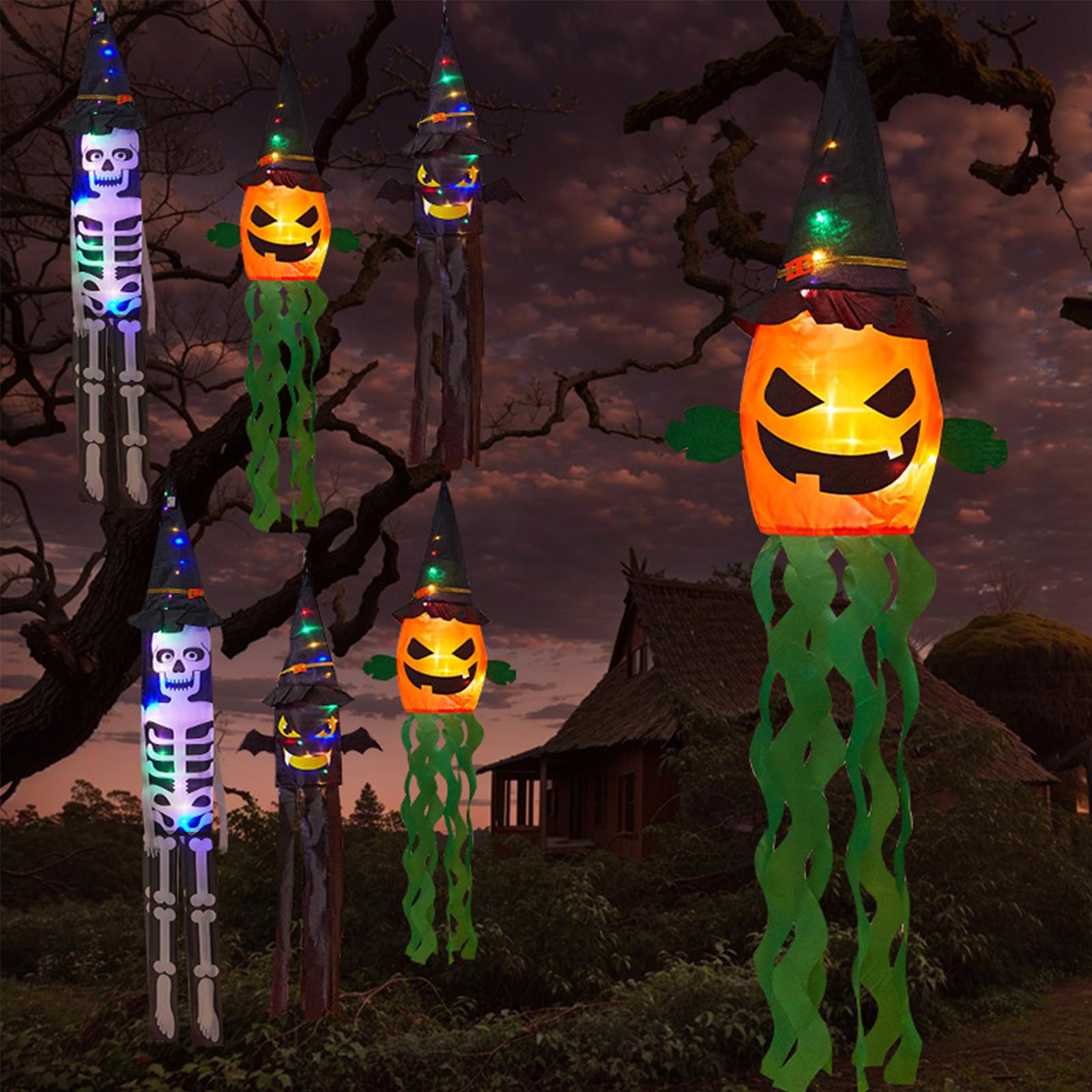 Украшения на Хэллоуин Cushaw Ghost Witch Hat — фото 3