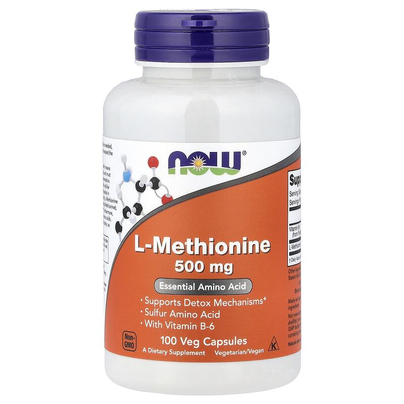L-Methionine, 100 Veg Capsules