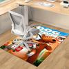 Dog Town Cartoon Carpet For Playroom Bedroom Living Room Sofa Home Decor Kids Game Area Rug Nonslip Floor Mat
