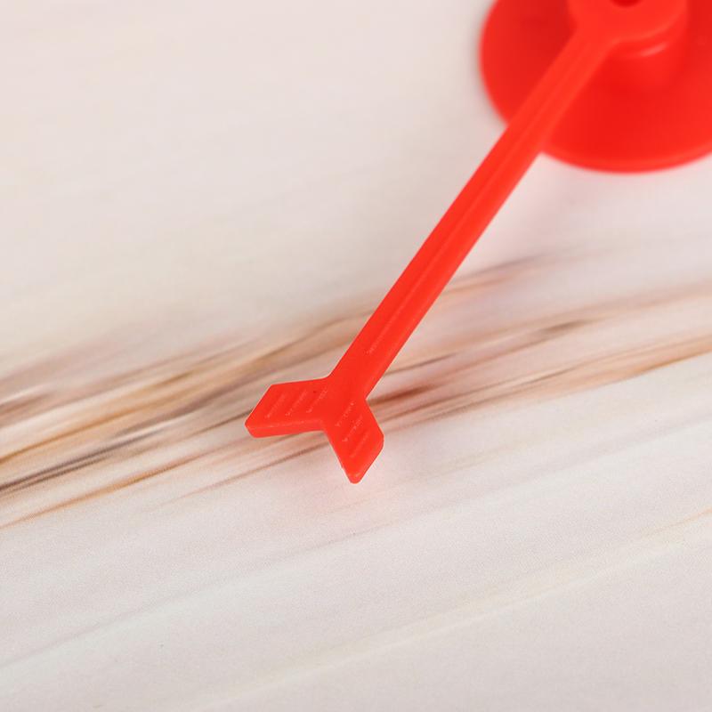 6 stk 10 cm Plast Roterende Pilpeker DIY Brettspill Barnas Leketøystilbehør DIY-tilbehør