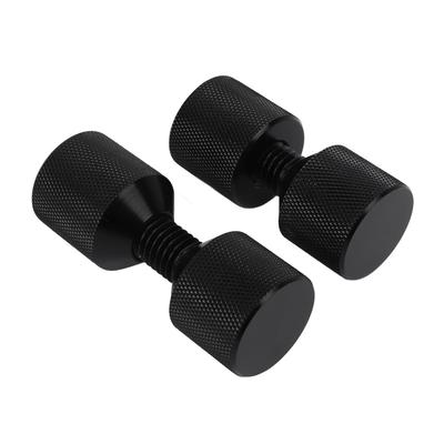 2 Stück 1‑1 8 Zoll Zweiloch-Stifte Set Aluminium Gewindebohrer 2-Loch Flansch Ausrichtungsstift Rohrbieger Werkzeuge für ASME 150LB Flansche