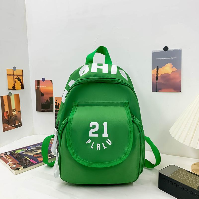 Kindergarten Baby Backpack Children Lightweight Travel Double Shoulder Bag Big And Small Class Casual Floral Print Canvas Small Backpack Yellow