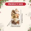Santa Claus Figurine Christmas Decoration Craft Gift Party Supplies Statue Xmas Tabletop