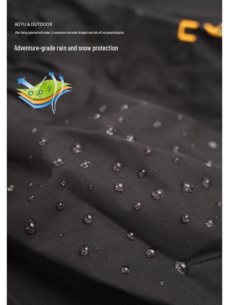 Unisex Skiing and Hiking Snow Gaiters: Snowproof, Snakeproof, Sandproof Leg and Shoe Covers - AT8904