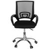 Office Chair - Springos - Swivel - Black - Padded - Height-adjustable