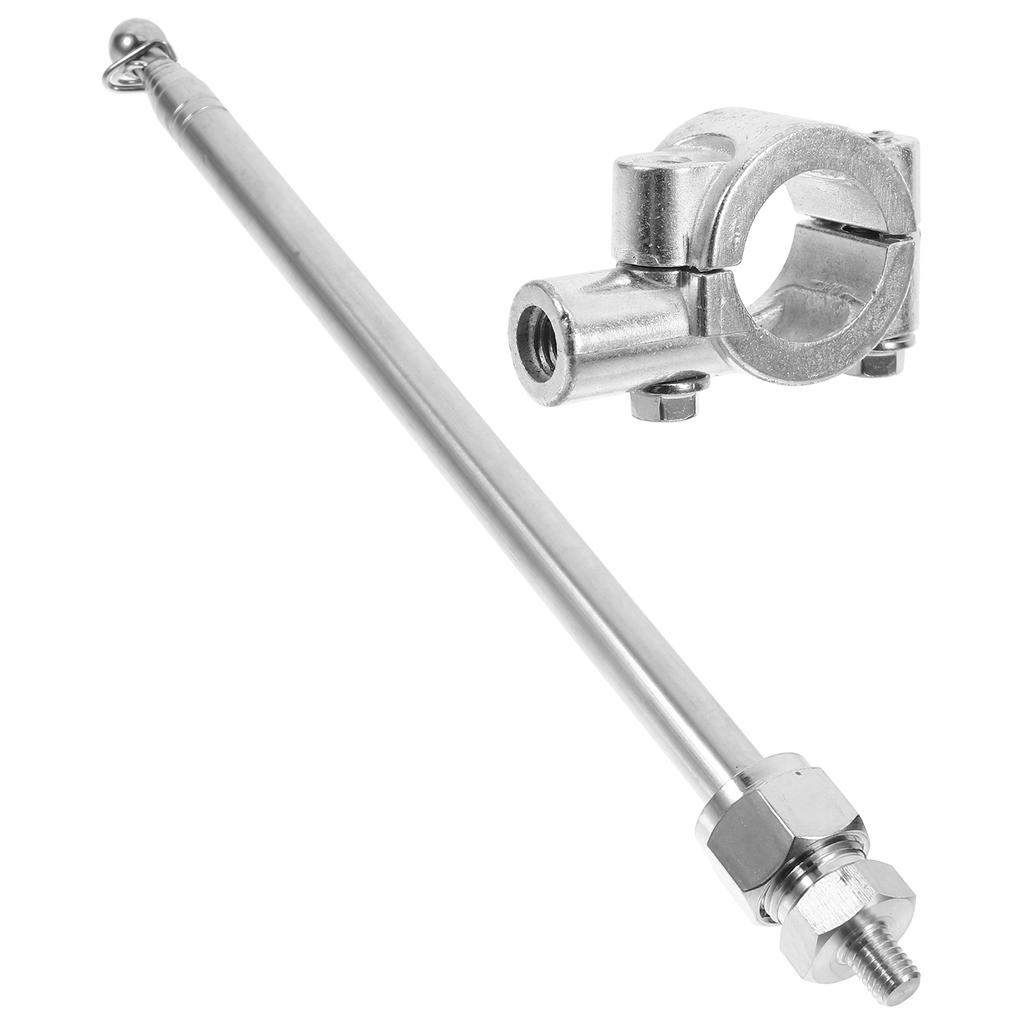 Mini Motorcycle Flagpole Handlebar Bike Telescopic Accessories Motorcycle Flagpole Handlebar Mounting Stand Flag Pole