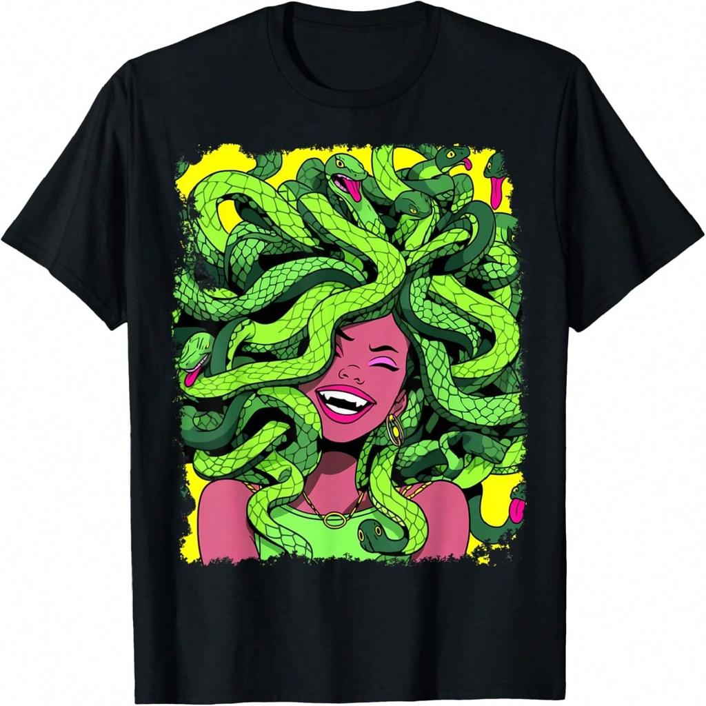 Maglietta Medusa Mitologia Greca