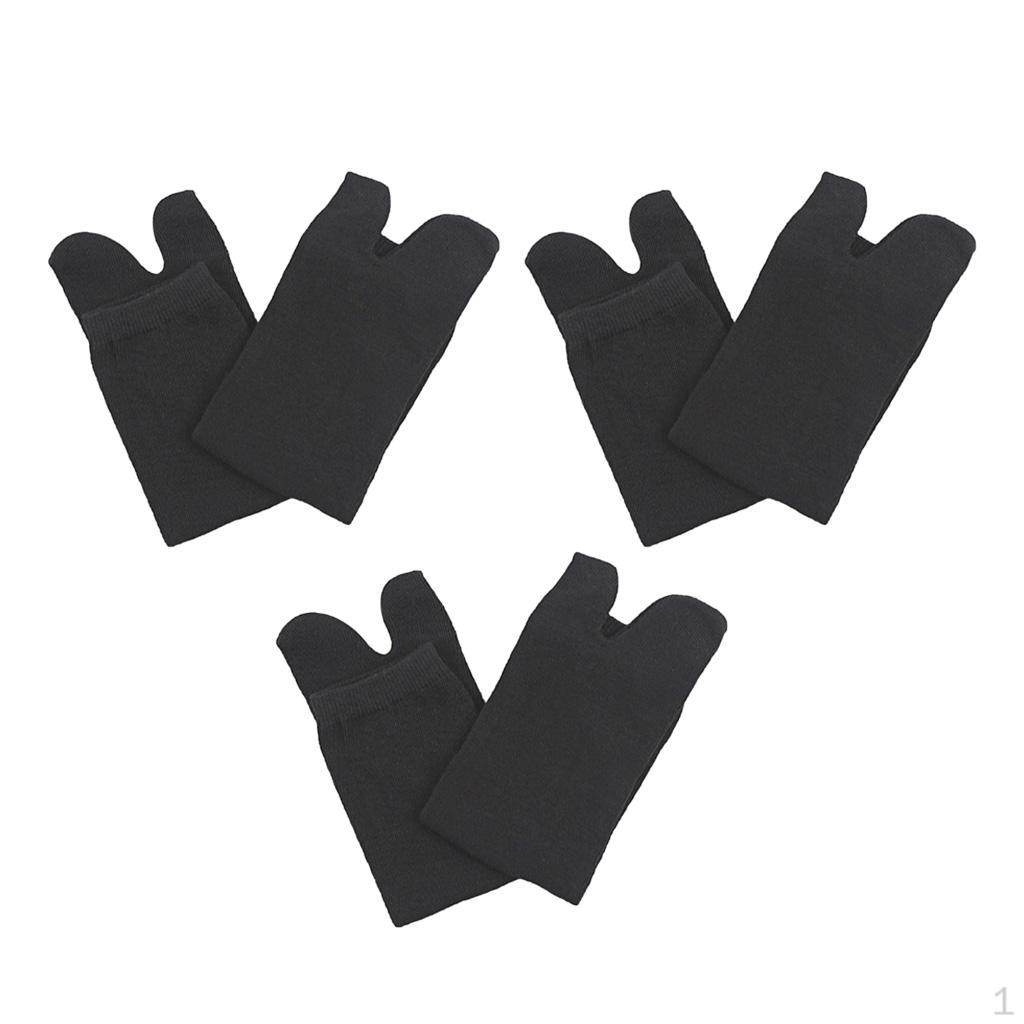 

3 японских носка с отдельным большим пальцем ноги