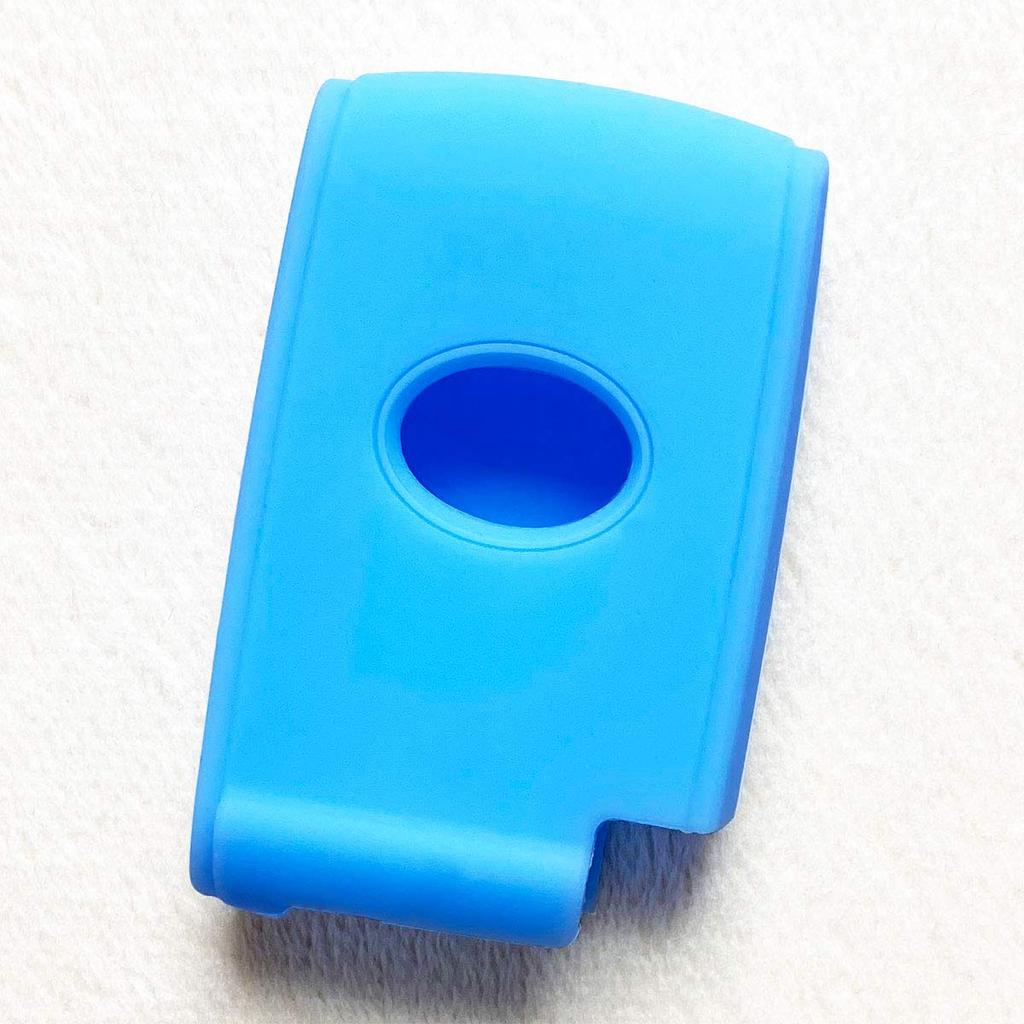 IKT Silicone Cover for Daihatsu Car Smart Key 2 Buttons Light Blue / Tanto