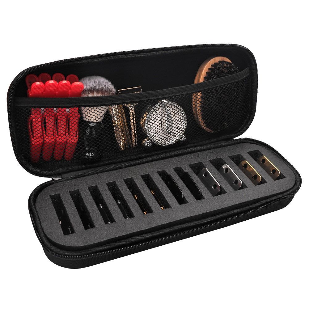 NEW Shockproof Beard Trimmer Organizer Hard Shell Waterproof Shaver Bag Large Capacity Razor Travel Case Home Storage