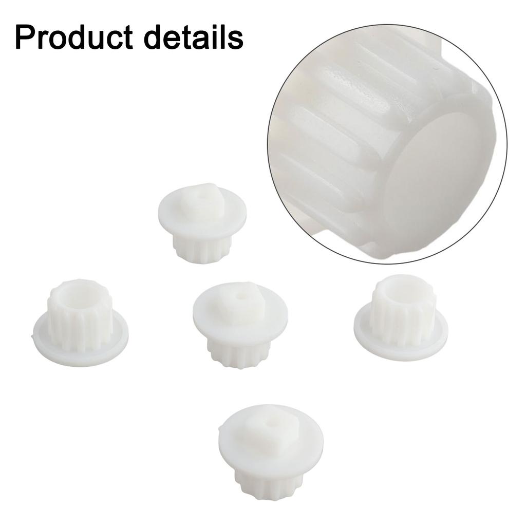 Set of 5 Electric Meat Grinder Gear and Screw Sleeve Replacement Parts for Home and Commercial Meat Mincer Machines