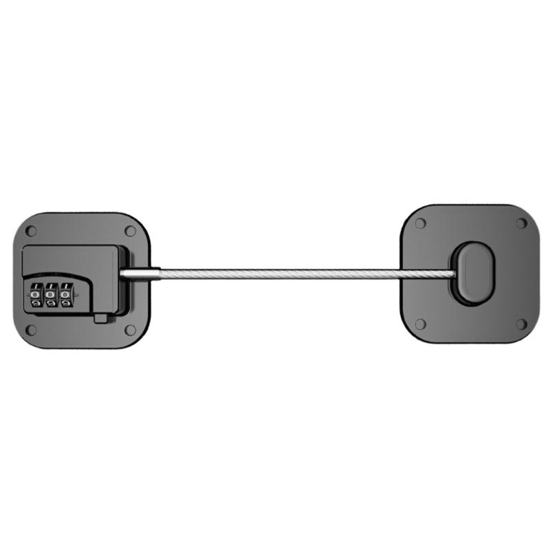 

Multifunctional Child Safety Cabinet Locking Password Lock Child Proof Fridge Lock set for Fridge Door Cabinets Drawers