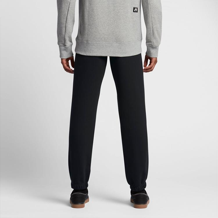 Nike Fleecegefütterte Sweatpants Slim Fit Strick-Jogginghosen Herrenhosen Schwarz 882832-010