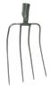 4-pronged Utility Fork, Gray