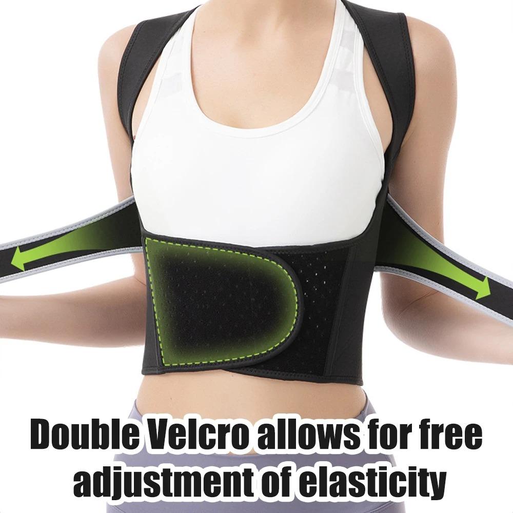Posture Corrector for Men and Women Back Brace for Upper and Lower Body Support Adjustable Straightener with Pain Relief
