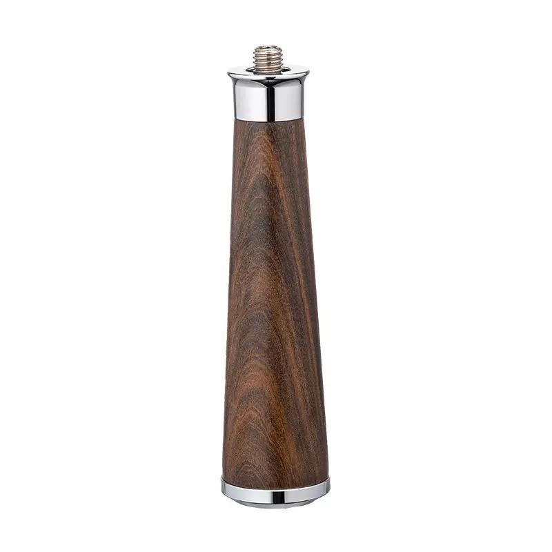 DIY  M10/M12 Thread Portafilter Handle for Italian Coffee Machine Solid Wooden Coffee Accessories Replacement