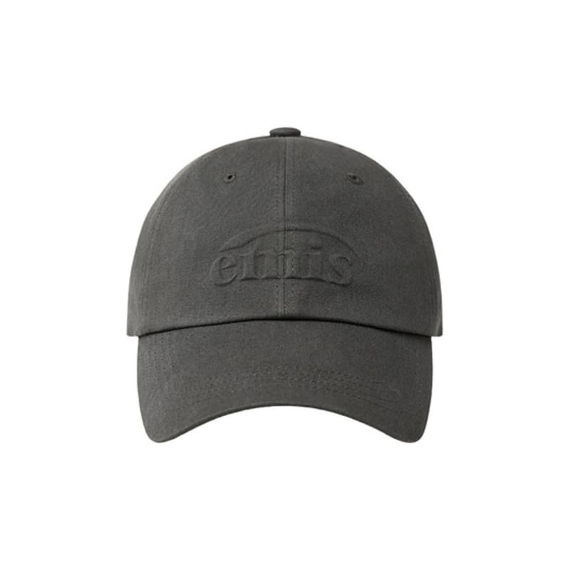 

EMIS EMBOSSING LOGO BALL CAP-CHARCOAL CHARCOAL