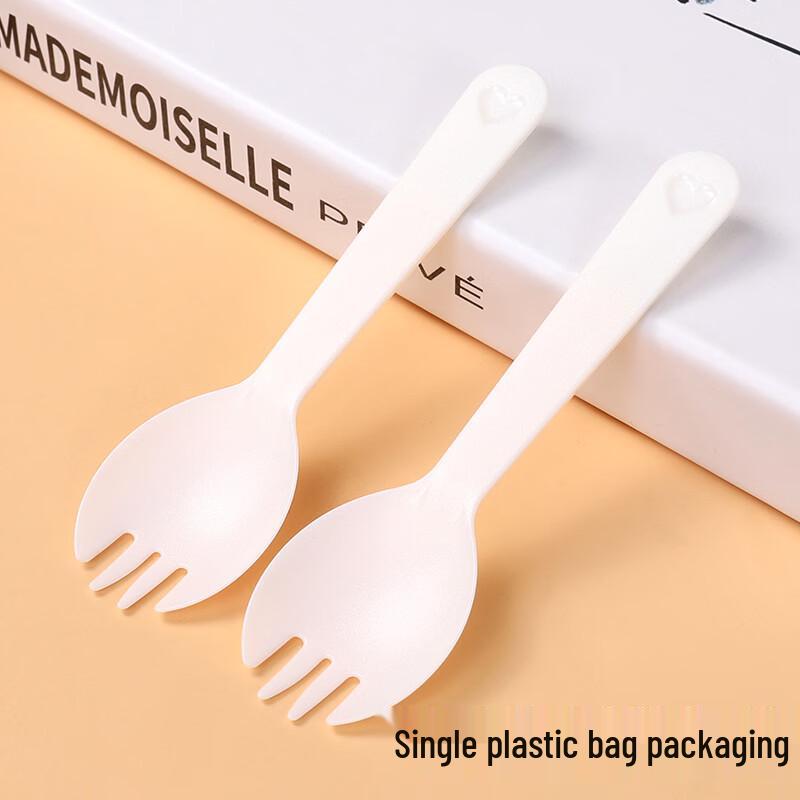 Disposable Plastic Spork (Fork Spoon Combo)