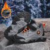 Boy's Winter Boots Plus Velvet Warm Outdoor High Top Cotton Shoes Snow Boots Fashionable Sports Cotton Shoe
