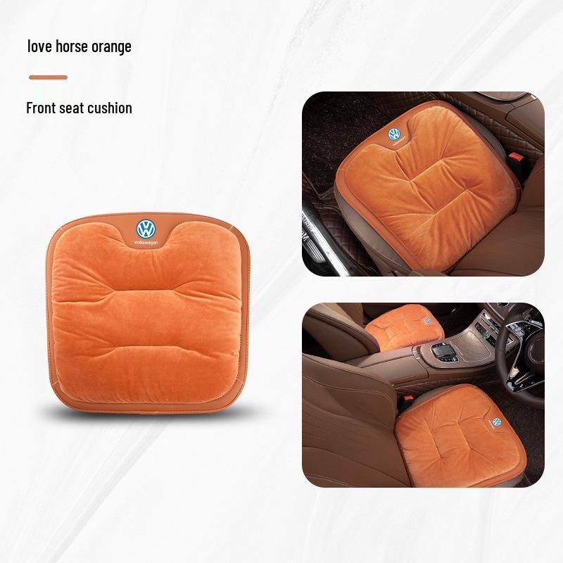 Volkswagen Winter Seat Cushion for Sagitar, Bora, Tiguan, Tayron, Lavida, Santana - Warm Car Accessory.