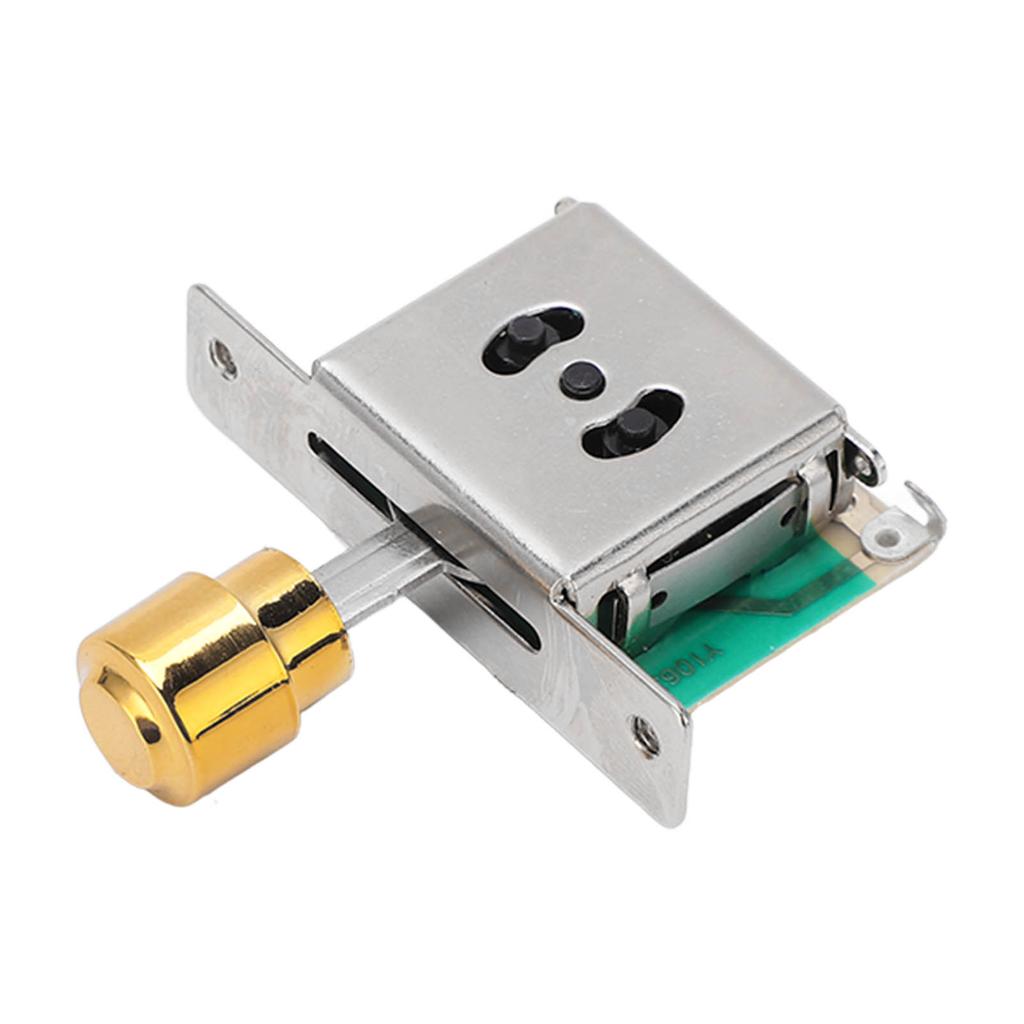 Guitar 3 Way Toggle Switch High Strength Metal Electric Guitar Pickup 3 Way Selector Switch Gold