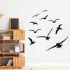 Black Bird Wall Sticker Removable Decal for Home Decor Bedroom Living Room Wall Art