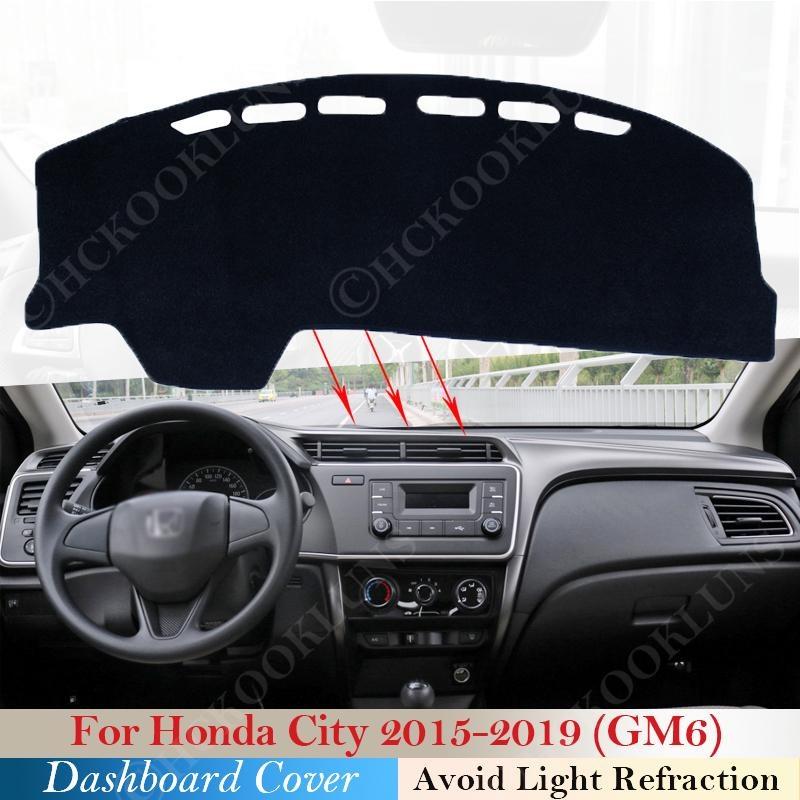 

Полиэстер для города 2015 ~ 2019, автомобильная приборная панель, солнцезащитный козырек, анти-УФ-ковер GM6 2016 2017 2018, защитная накладка на приборную панель