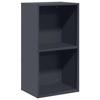 VidaXL Portant de bois chauffage anthracite 40x30x75 cm, support à bûches de cheminée, support à bûches, support à bûches 864193