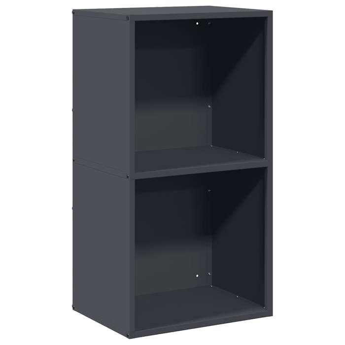 VidaXL Portant de bois chauffage anthracite 40x30x75 cm, support à bûches de cheminée, support à bûches, support à bûches 864193