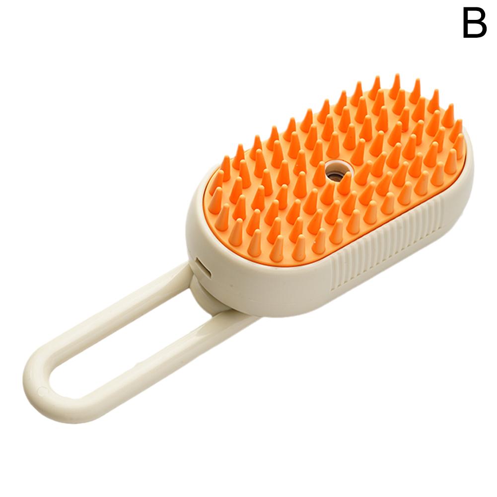 

Паровая щетка для домашних животных, очистка кошек и собак, паровой спрей, массажная расческа для красоты, 3 в 1, принадлежности для удаления волос, аксессуары для домашних животных