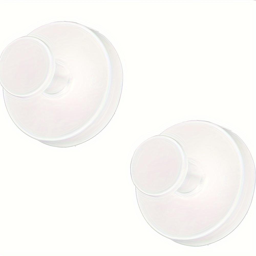 1/2pcs Suction Cup Hooks for Shower, Bathroom Hanging Towels Robe Loofah Hook, Mounting On Glass Shower Doors, Tile, Mirrors