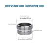Adaptateur Aérateur Purificateur d'Eau 22mm vers 4 points