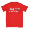 Bad Bunny Puerto Rico Coqui Frog Boricua Puerto Rican Flag Taino  Cotton T Shirt For Men's T Shirts Tees Oversized Clothes