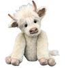 25cm Cute Highland Cow Plush Animals, Sitting Scotland Highland Cow,stuffed Animal Highland Cow Cuddly Toy Plush Animal With Oxhorn, Cattle Animal Ide