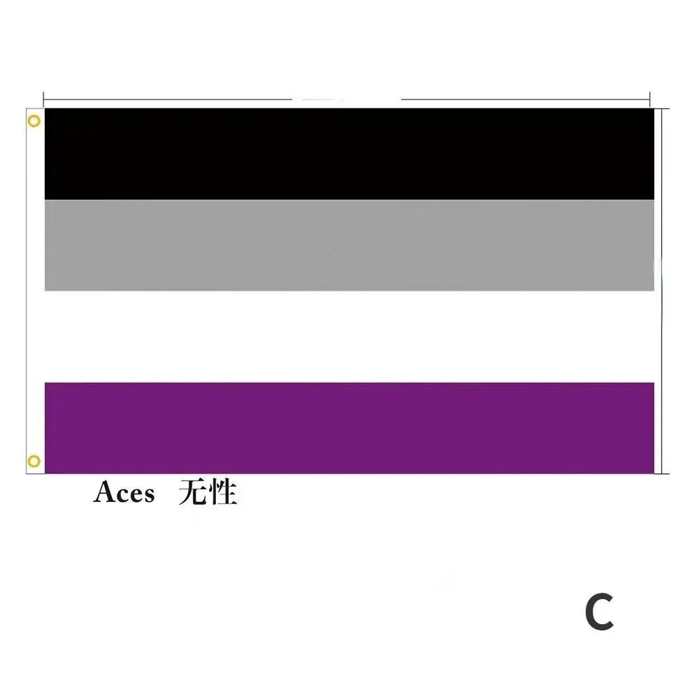 Duhová vlajka do ruky Lesba Gay Bisexuál Transgender LGBT Pride Vlajka 14x21cm Měsíc hrdosti