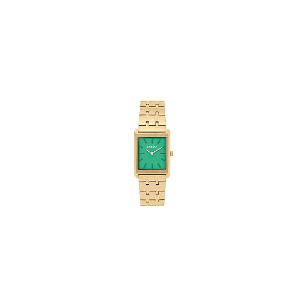 Breda Virgil Unisex Watch Jade Green Color Stainless Steel Case Water Resistant