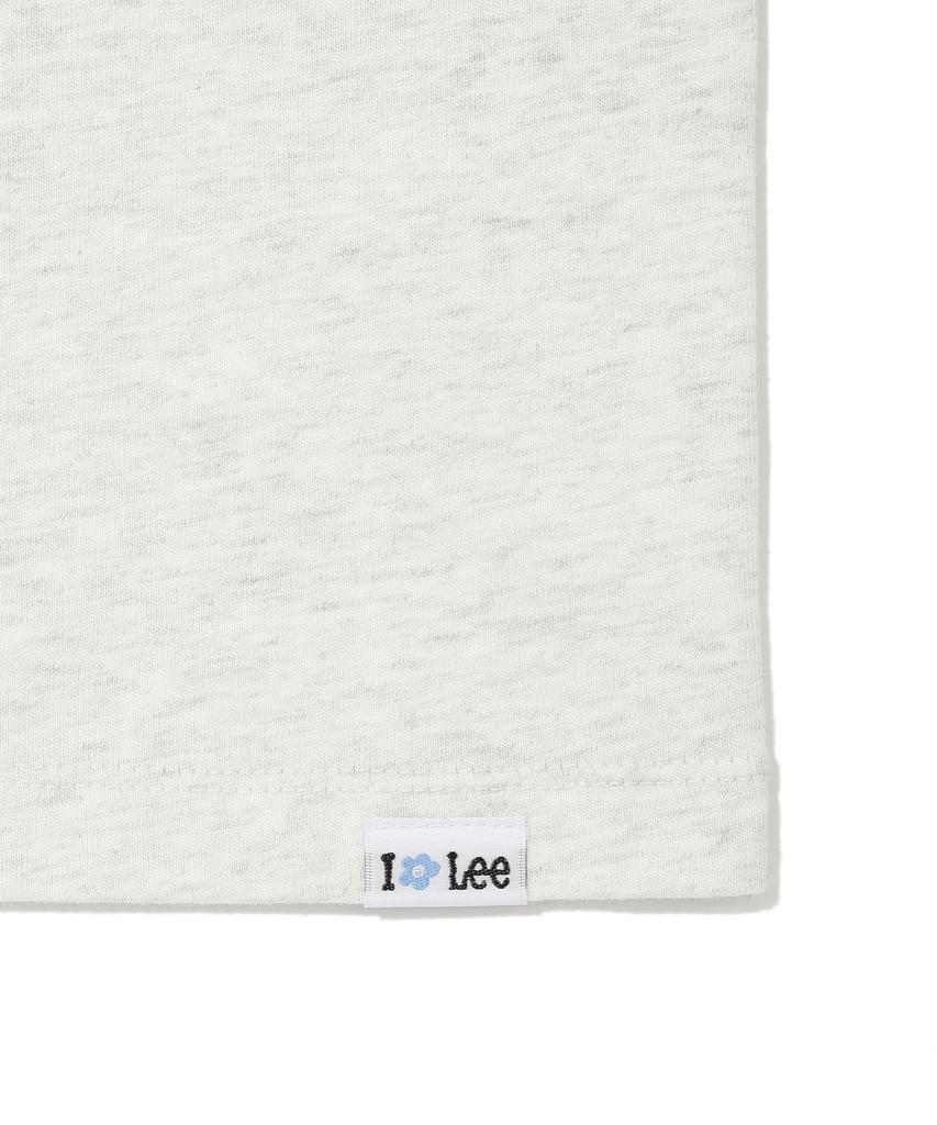 WACKY WILLY [Wacky Willy X Lee] Women'S I-Lil-Lil-Lil Crop Short Sleeve T-Shirt Light Gray