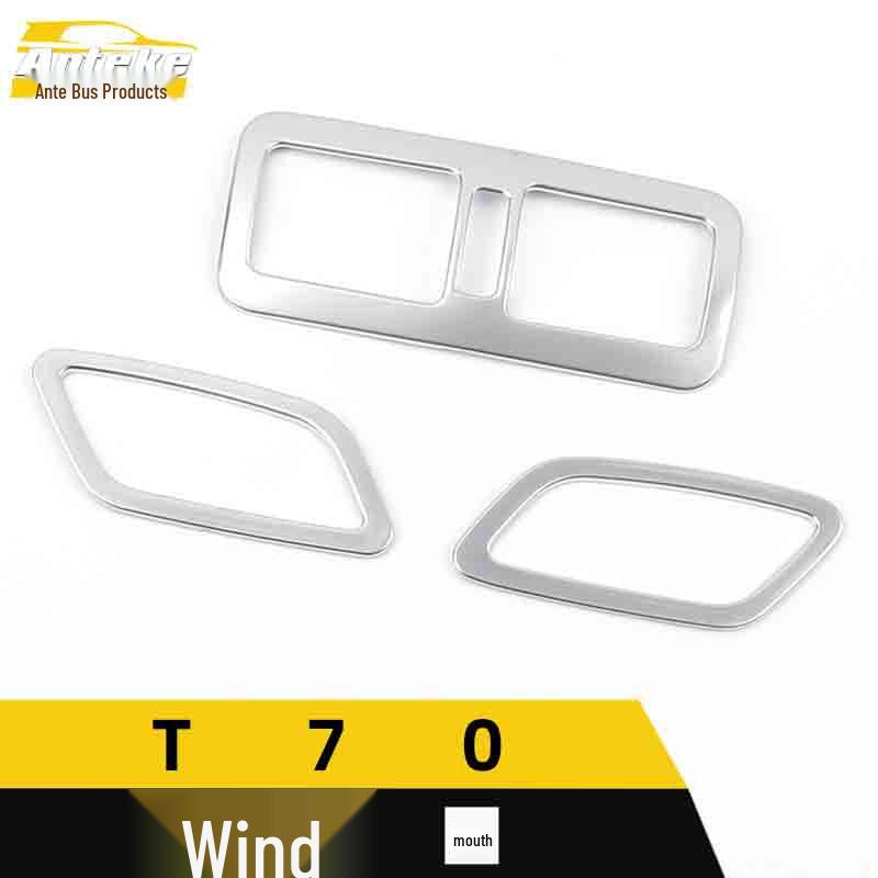 Venucia T70 Krom Luftintagsdekor & Konsoldekor.