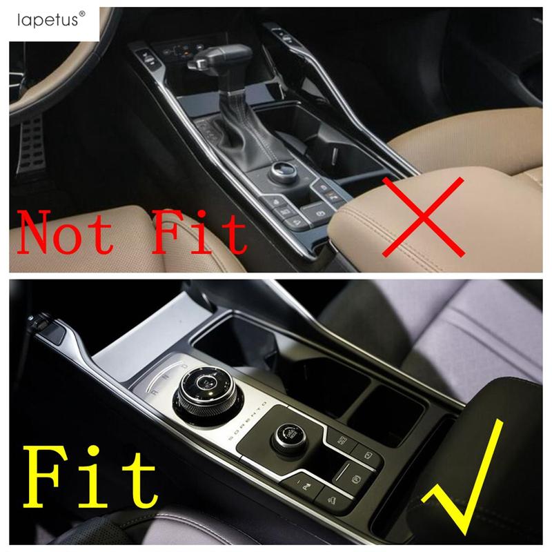 Gear Shift Panel / Head Lamp / Steering Wheel / AC Air Vent Cover Trim Carbon Fiber Accessories For Kia Sorento MQ4  -