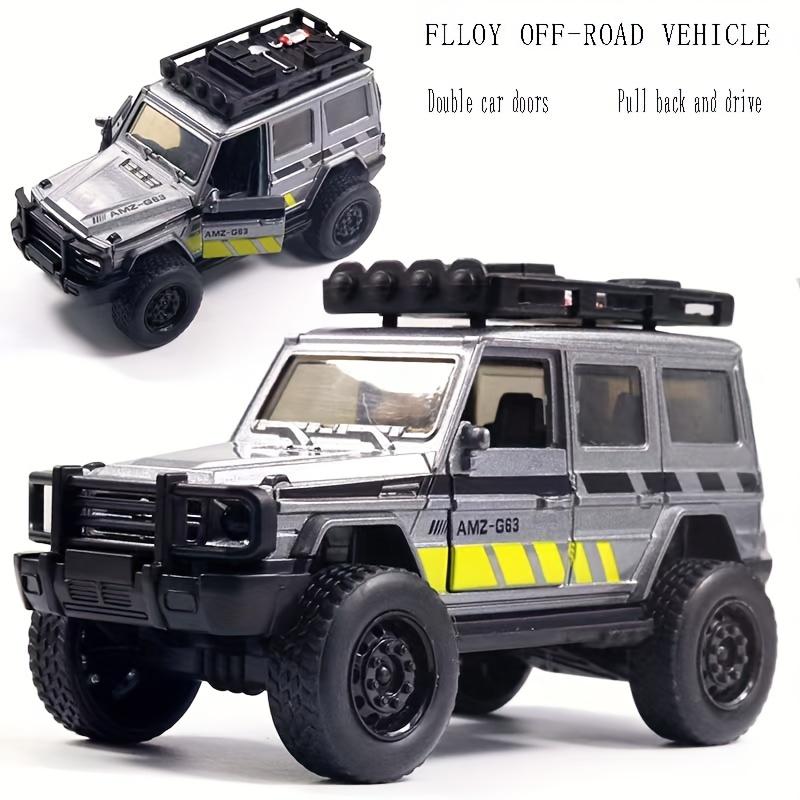 

Большая модификация Версия Сплав Внедорожник Двойная открытая дверь Откат назад Бегущая машина Игрушечный мальчик Украшение торта Украшение интерьера автомобиля