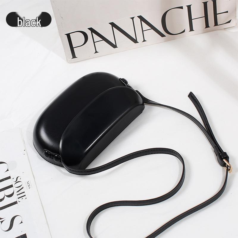 2024 Trendy Candy Color Women's Large Single Shoulder Crossbody Bag - Hard Shell Fashion Square Bag